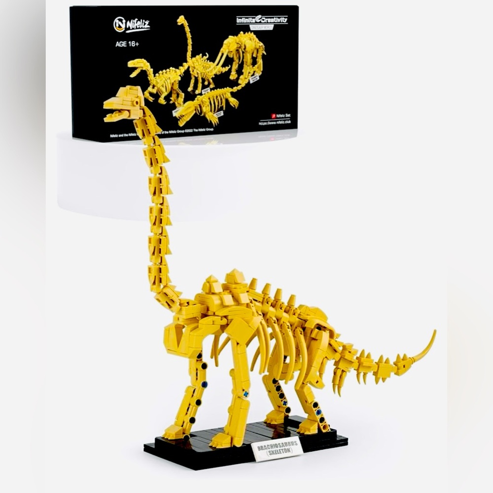 Brachiosaurus Dinosaur Fossil Building Kit